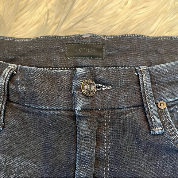 MOTHER High Waisted Looker Ankle Fray Skinny Jeans - SOLD - Picture 6 of 13